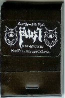 Faust Matchbook